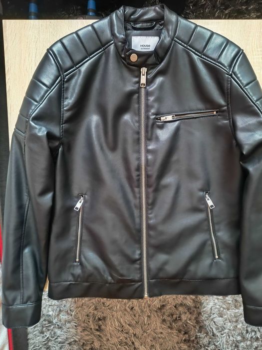 Kurtka skórzana męska House rozmiar M