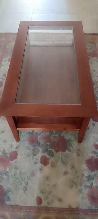 Mesa de Centro cor cerejeira