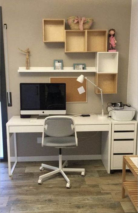 Стіл IKEA письмовий/компʼютерний, тумба в додаток