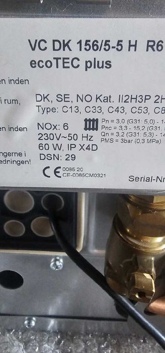 Vaillant Ecotec Plus VC DK 156/5-5 2019