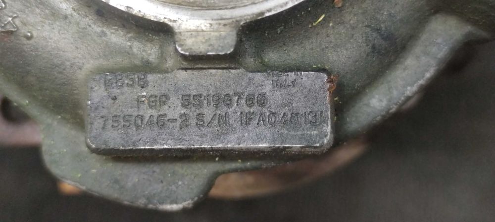 Saab 93 9-3 II 1.9 TiD Opel Vectra C 1.9 CDTI Turbo Turbosprężarka