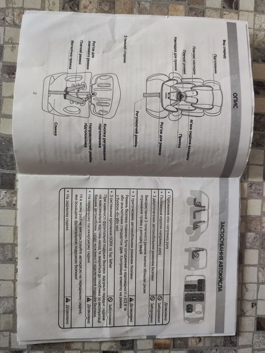 Автокрісло Bambi