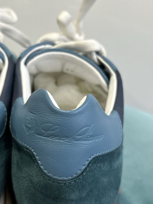 Бірюзові кросівки Loro Piana. Оригінал.