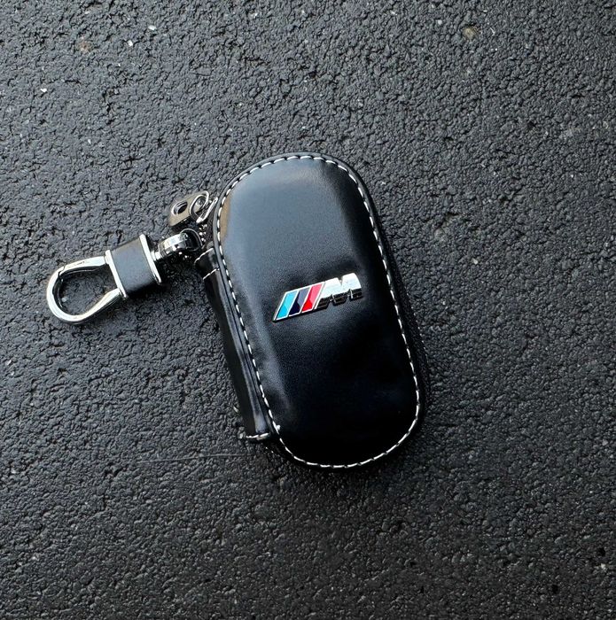 Чехол для ключа BMW "M" / E34 E36 E38 E39 E46 X5 X6 X3 X1 E60 БМВ кожа