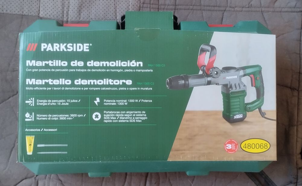 Martelo demolidor Parkside 15 Joules