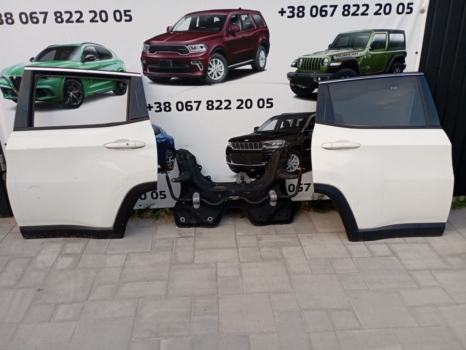 Дверь задняя левая правая Jeep Compass Trailhawk 2017-2022г