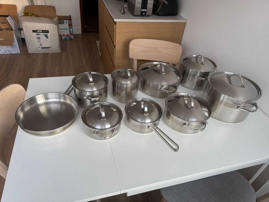 Silampos conjunto de 9 Peças