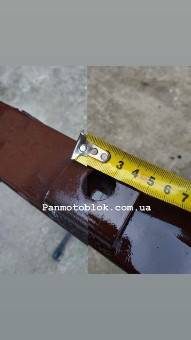 Балка для прицепа квадратная, усиленная (6 мм) со ступицами ВАЗ 2108: 3 ...