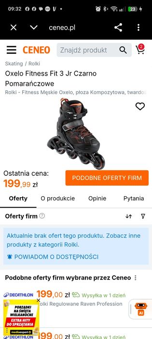 Rolki regulowane 29-32