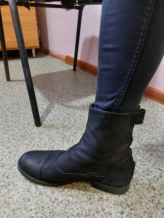 Ботінки, жіночі, натуральна шкіра всередині і ззовні, розмір 41