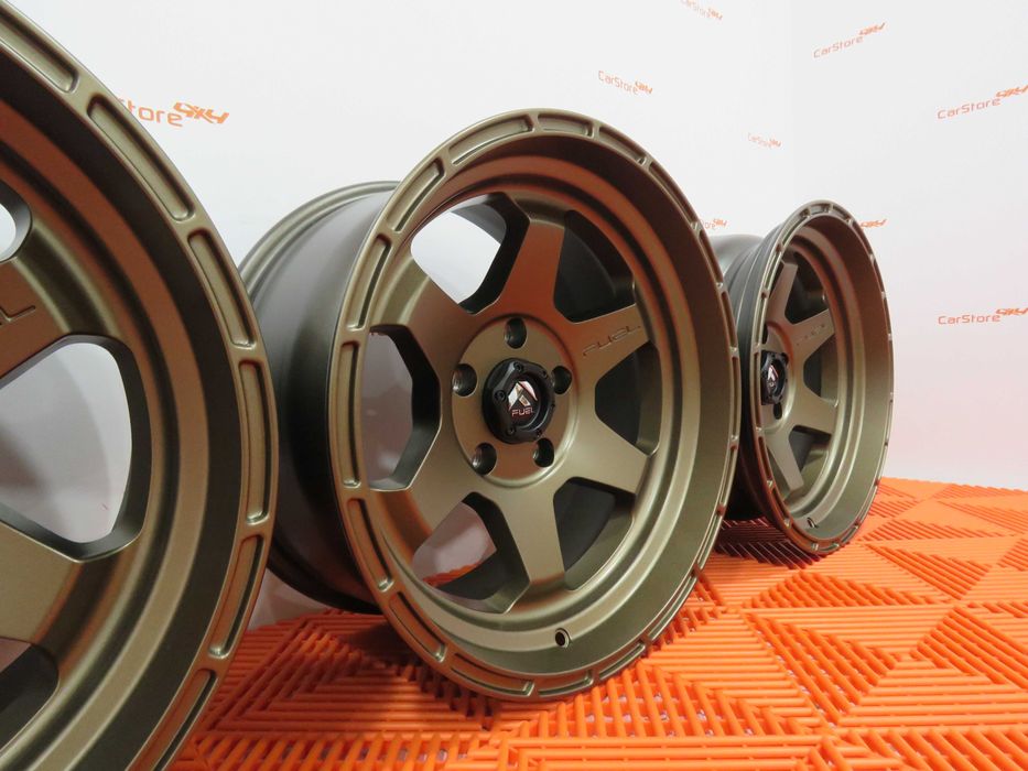 Jantes Fuel Shok 17 x 9j et -12 5x127 Bronze