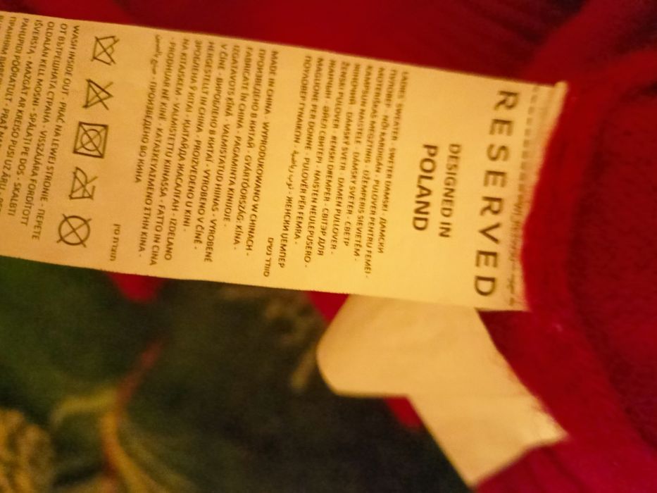 Sweter wełna xs-s Reserved