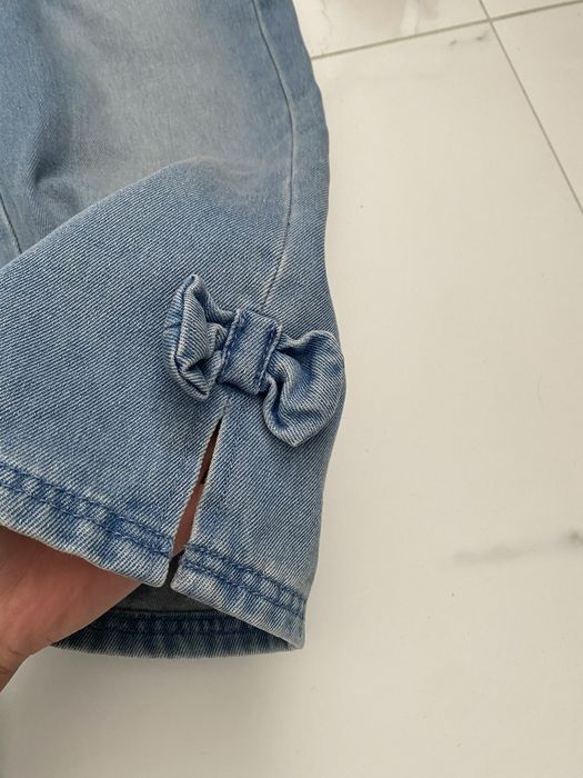 Spodnie wide leg jeans 104 nowe z metką