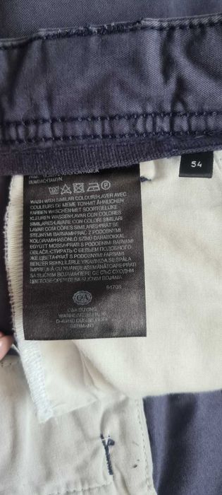 Canda C&A granatowe spodenki roz 2XL,