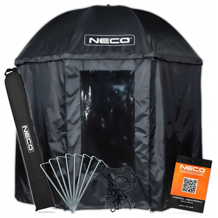 NOWY Parasol Wędkarski NECO PRO 250cm z Regulowanym Kątem