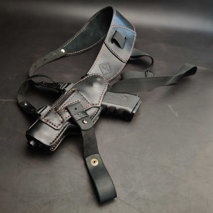 Шкіряна кобура для Glock 17, оперативна кобура для Glock, кобура Глок