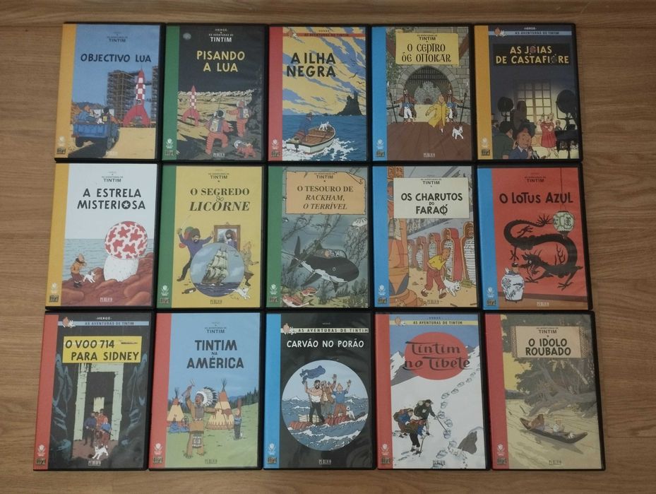 As Aventuras de Tintin - Coleção DVD
