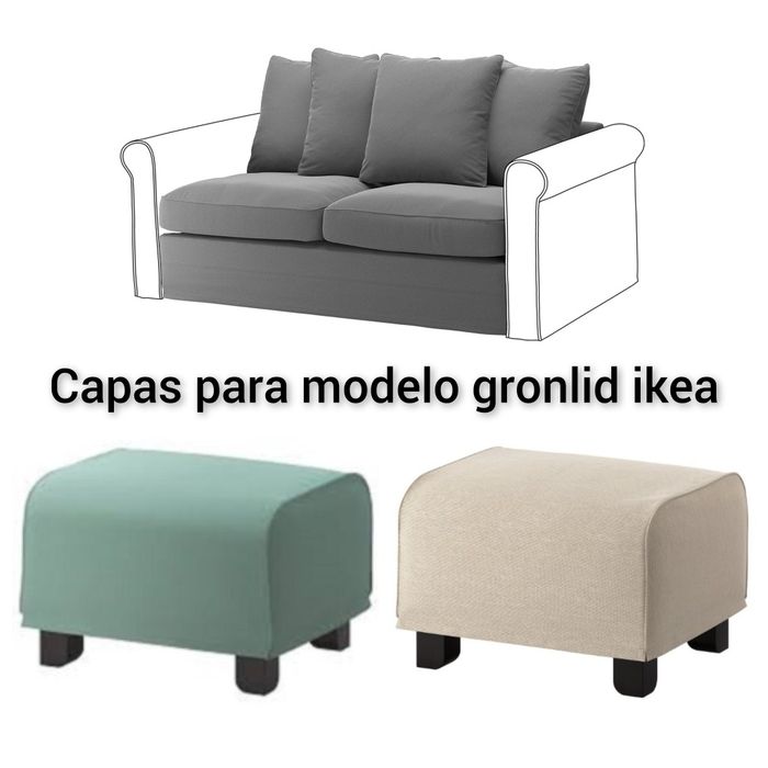 CAPA armchair cover IKEA GRÖNLID armrest sofa 2-seater sofa bed
