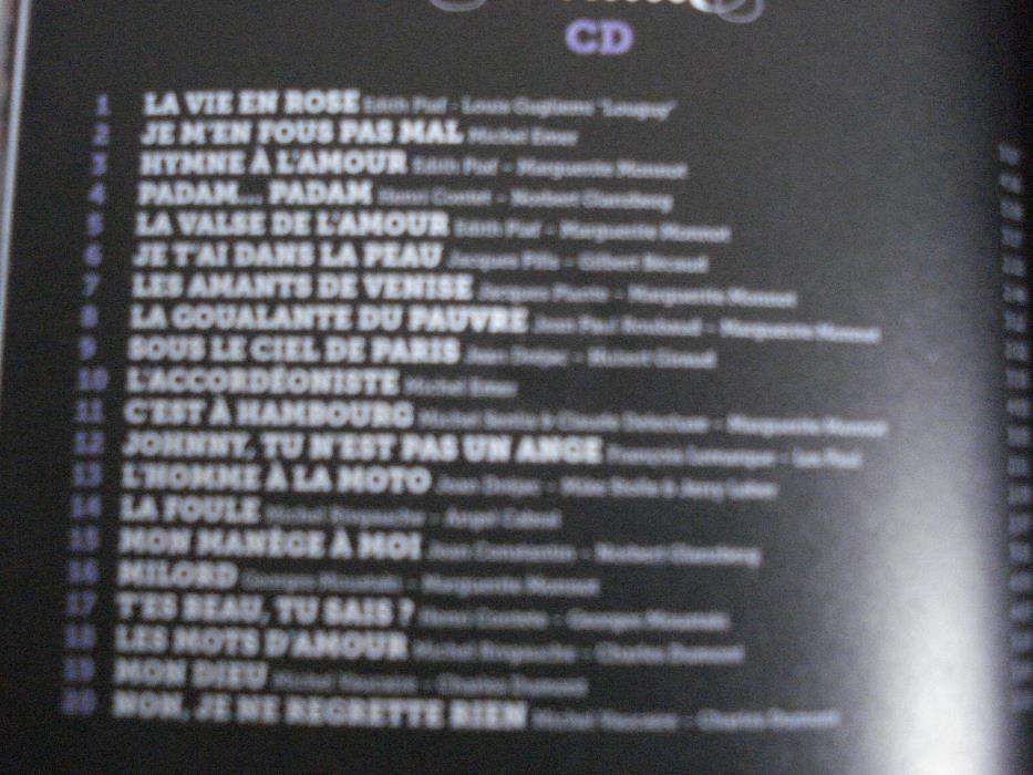CD + Edith PIAF Book64751804186371124