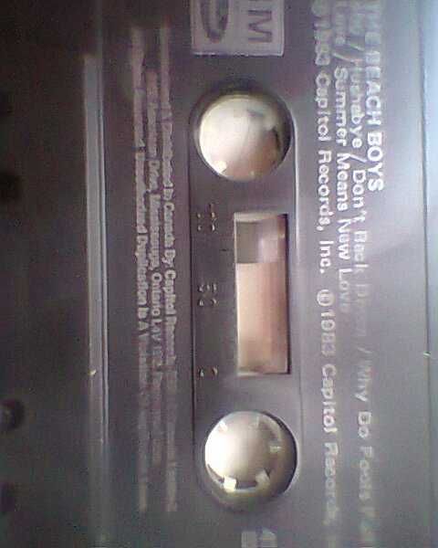 The Beach Boys 2 kasety magnetofonowe Capitol Records,Inc. EMI of Can