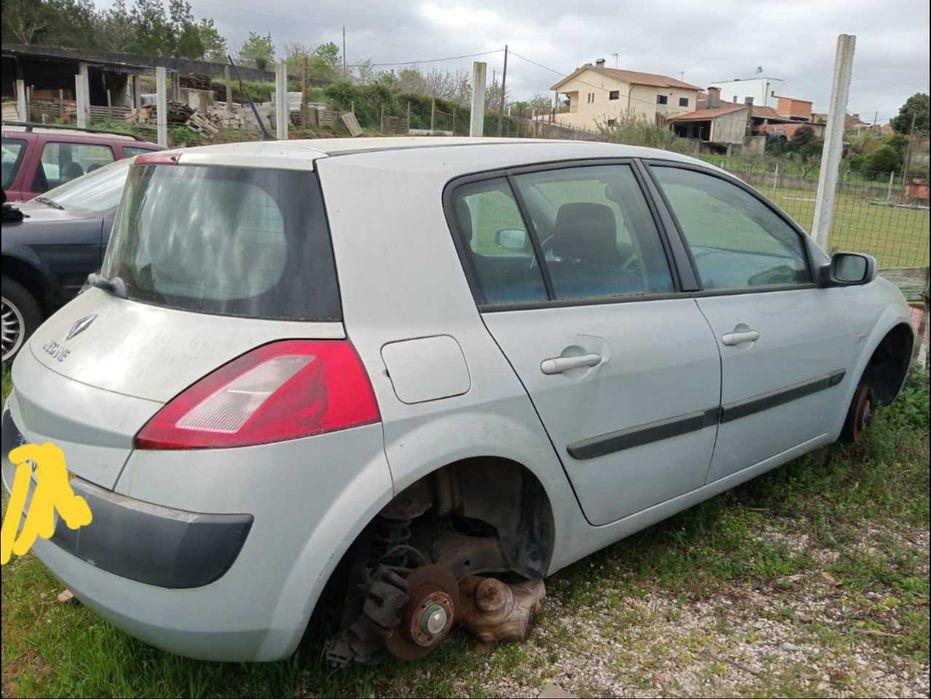 Megane para retirada de Peças