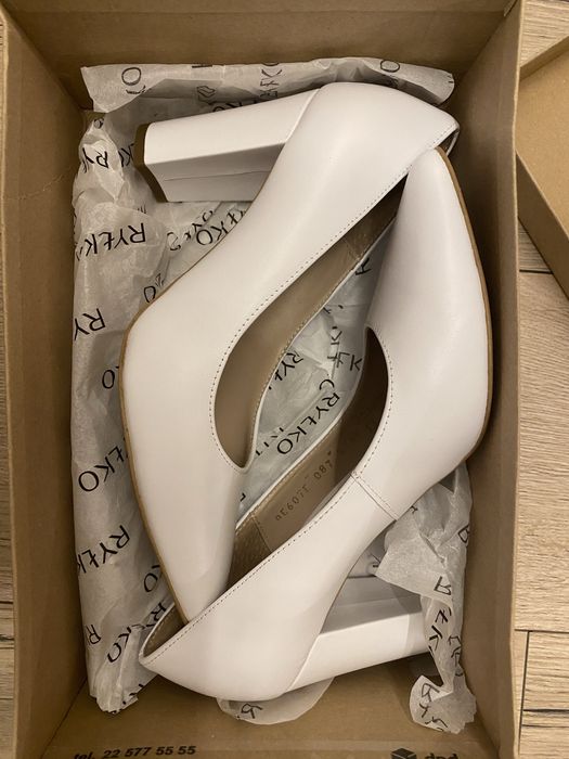 Skórzane buty Ryłko w rozmiarze 37,5