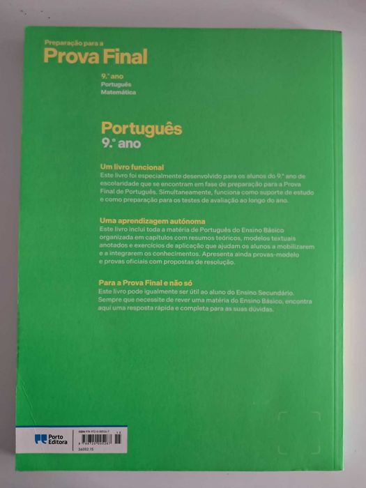 Preparação para a Prova Final 2024 - Português - 9.º ano