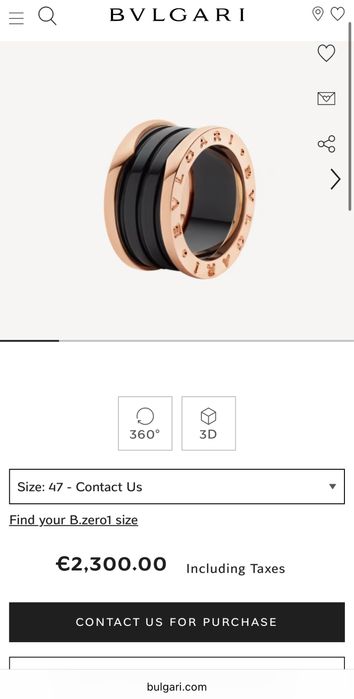 Кольцо bvlgari оригінал повний комплект + чек