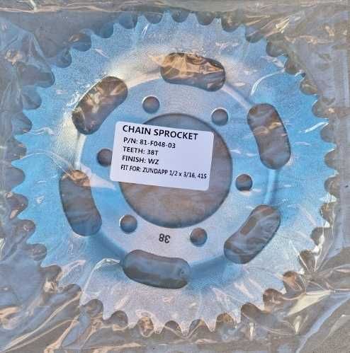 Cremalheira Cubo Grande Famel 34/36/38 Dentes