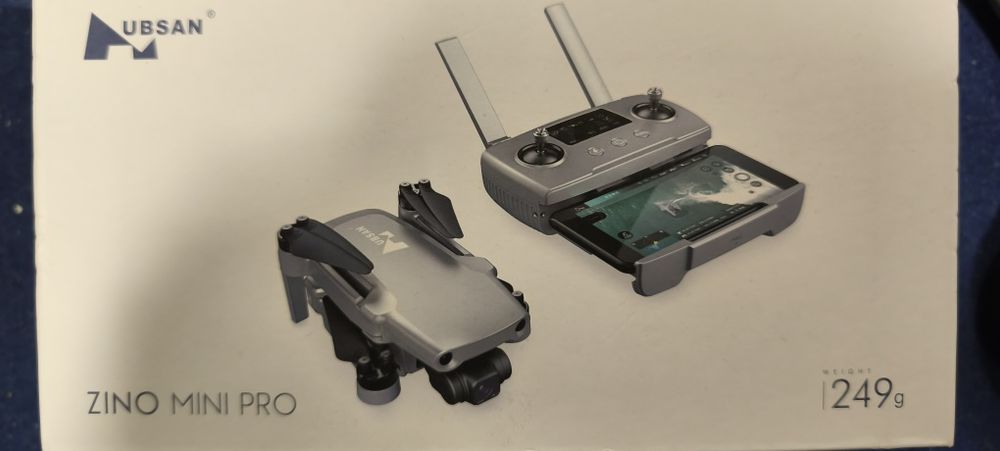 Drone husban zino mini pro4k+extras