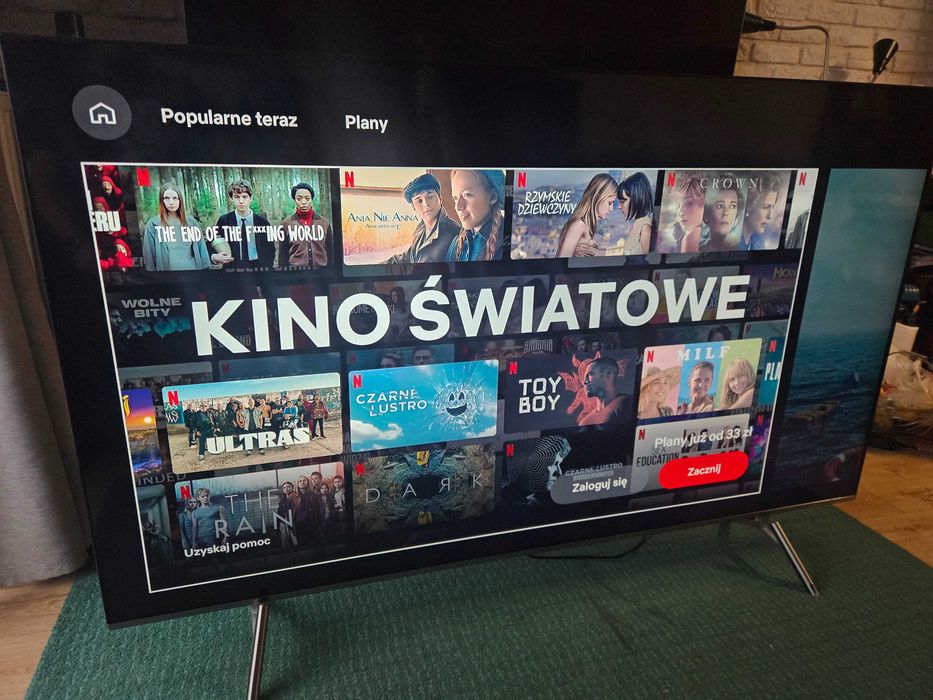 Telewizor Samsung 55 Smart tv Netflix 4K Smart tv