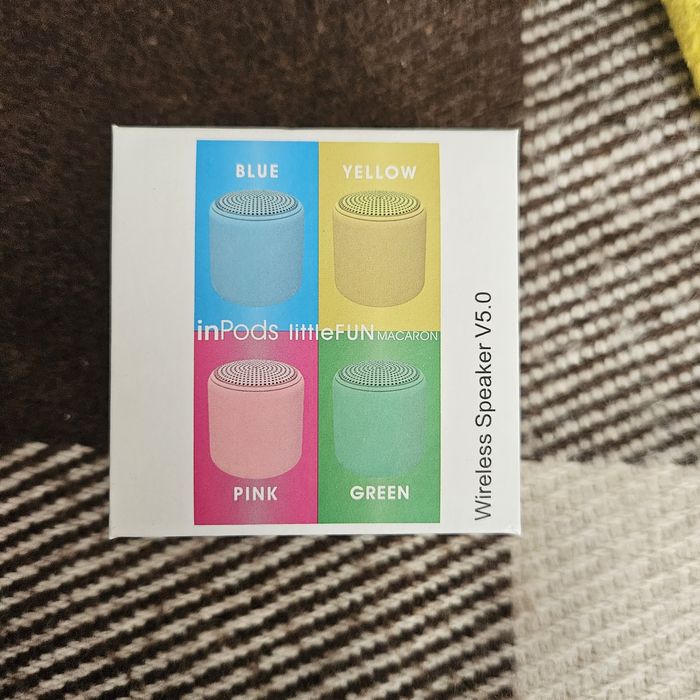 блютуз колонка inPods littleFUN жовта
