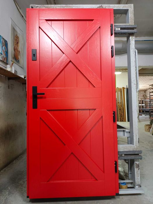 Drzwi  zewnętrzne  dębowe _ dostawa GRATIS!!_ Czyste powietrze_montaż!