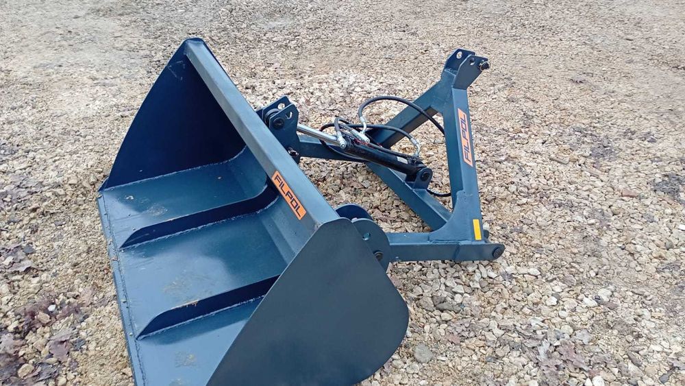 Łycha łyżka kiper na tył ciągnika z hydrauliką 1,2m 1,5m 2m 1,8 m