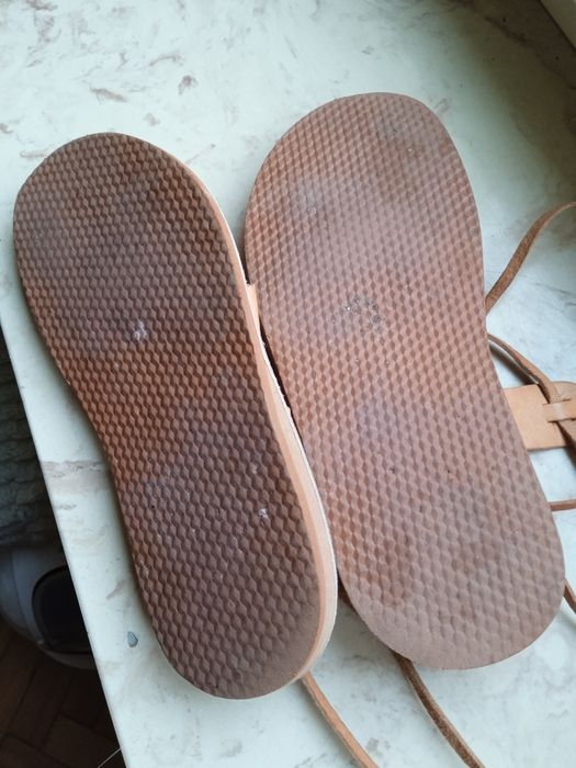 Letnie sandałki skóra naturalna 37,3