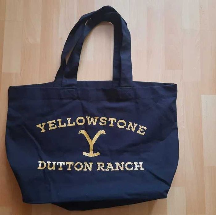 Duża płócienna torba Yellowstone Dutton Ranch (gadżet serialowy)