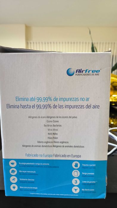 Purificador de ar Airfree.
