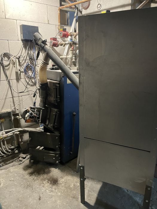 PALNIK NA PELLET 25 kW +piec 18kw