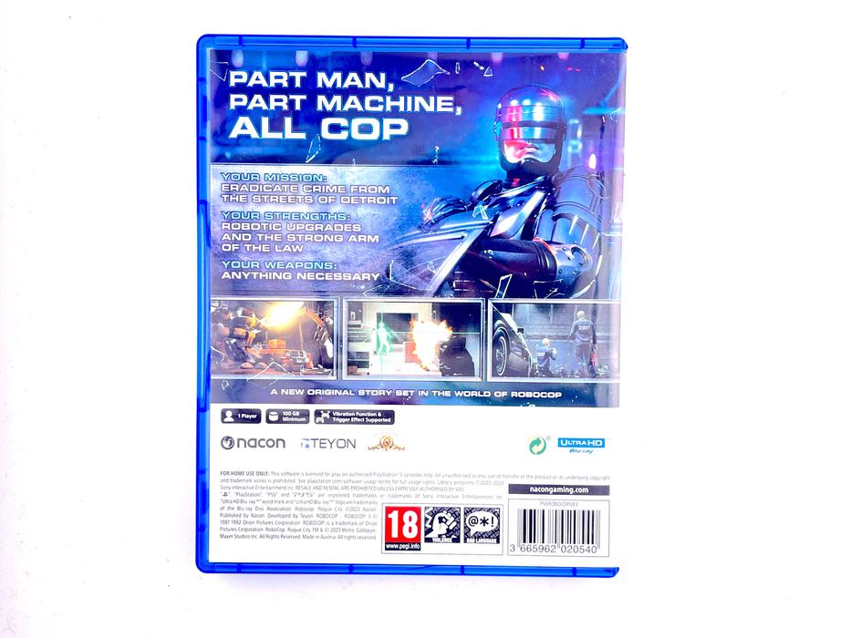 Robocop Rogue City PS5 VIMAGCO.PL Bydgoszcz Śniadeckich 11