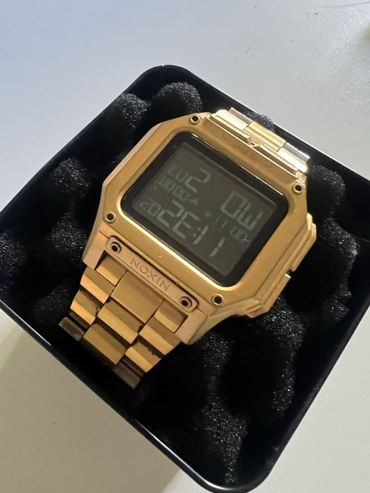 relógio nixon regulus ss all gold