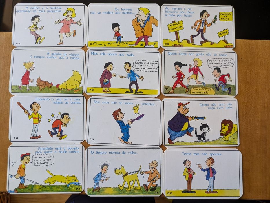 Calendários de ditos populares