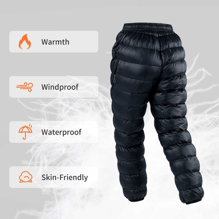 Naturehike Duck Down Pants — Ультралегкі туристичні утеплені штани