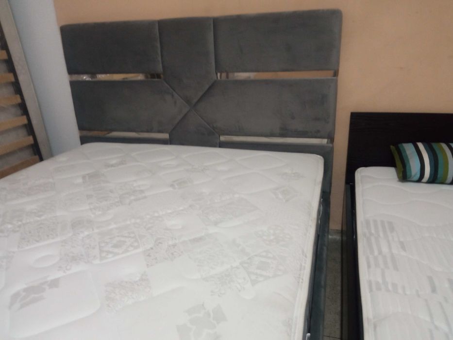 Cama casal luxuosa completa
