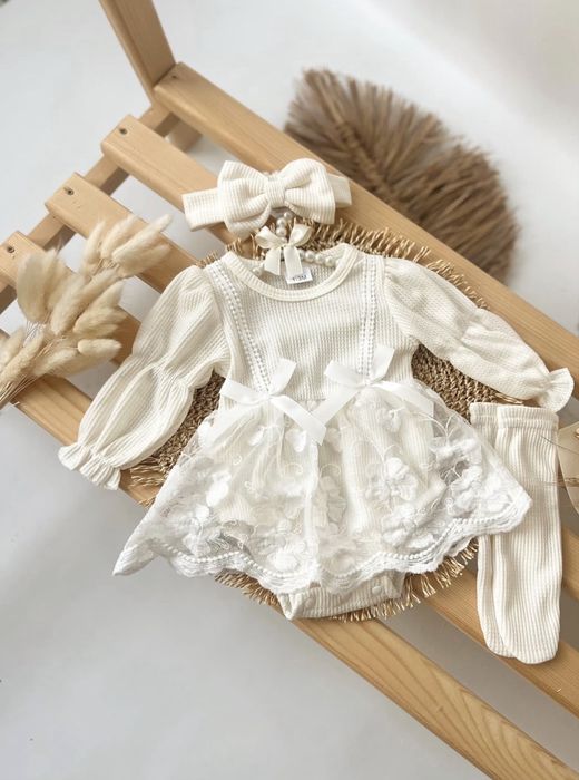 Сукня боді з гетрами і повʼязкою