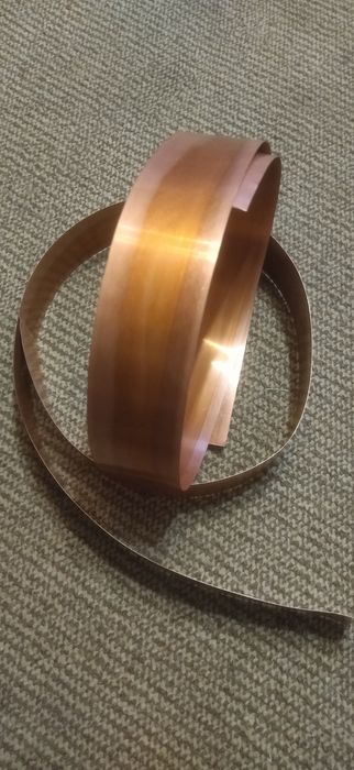 Стрічка полоса фольга мідна 50мм*0.2мм та 0.1мм лента медная