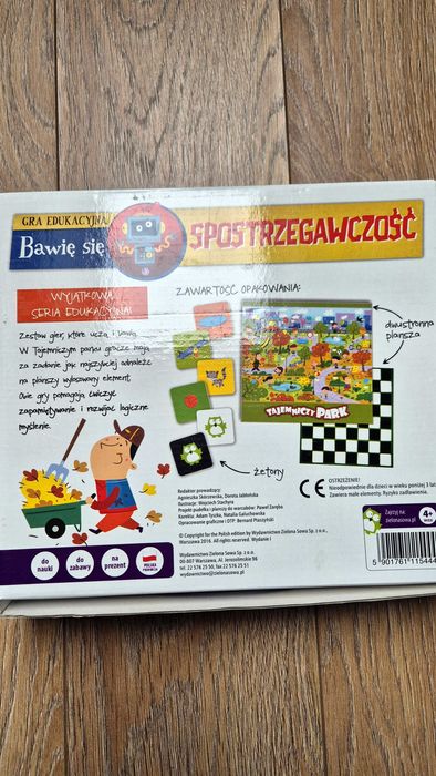 Gra edukacyjna planszowa Bawię się. Spostrzegawczość