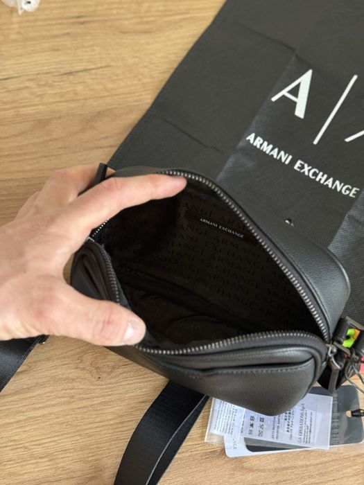 Оригінальна чоловіча сумка Armani Exchange