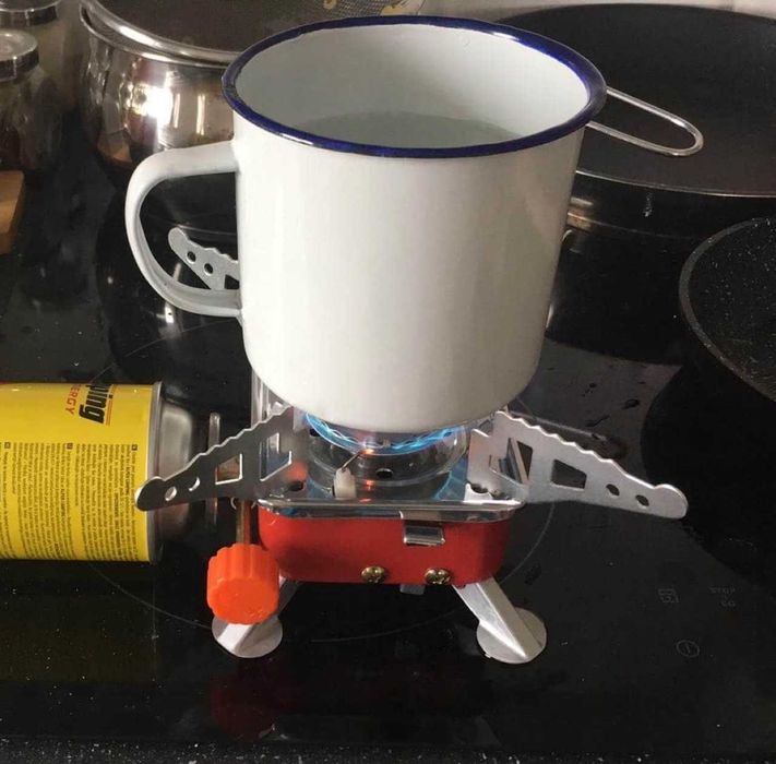 KUCHENKA GAZOWA przenośna turystyczna na gaz kartusz składana