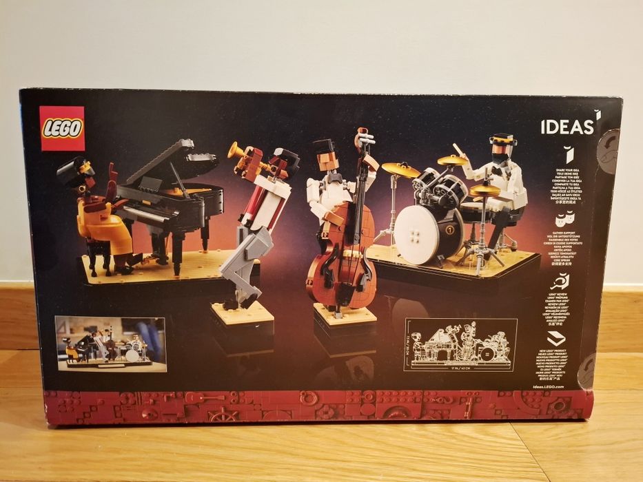 NOVO - Lego Quarteto Jazz -  mod. 21334