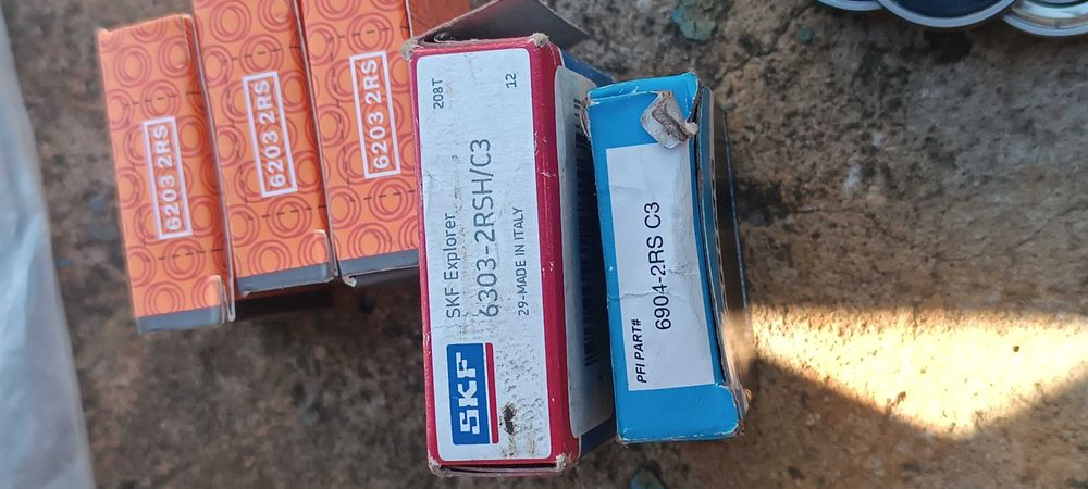 Подшипники 6203 різних розмірів